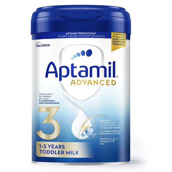 Sữa Aptamil Advanced Anh 3 800g (từ 1-3 tuổi)