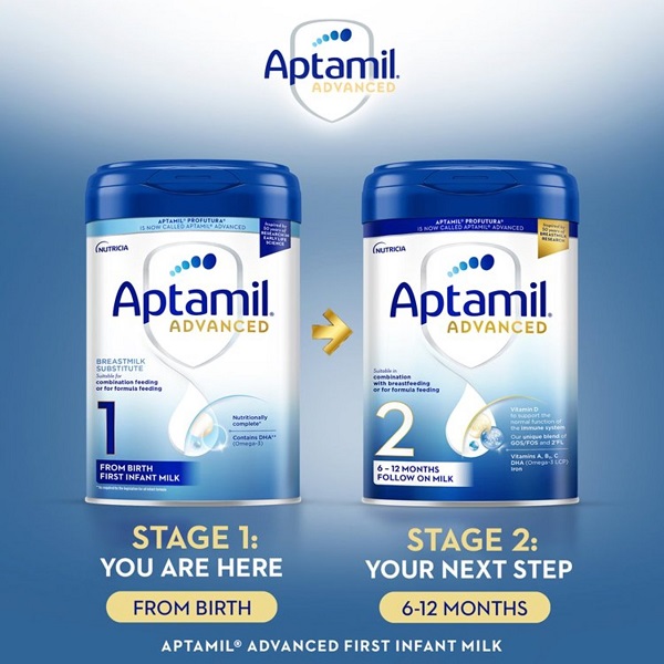 Sữa Aptamil Advanced Anh 3 800g (từ 1-3 tuổi)