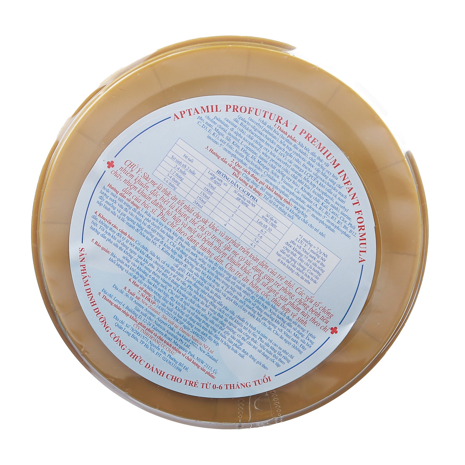 Sữa Aptamil Profutura Úc 1 900g (0-6 tháng)