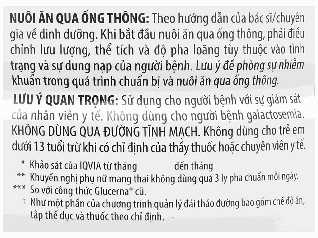 Sữa Glucerna hương Vani 850g (người bệnh tiểu đường)