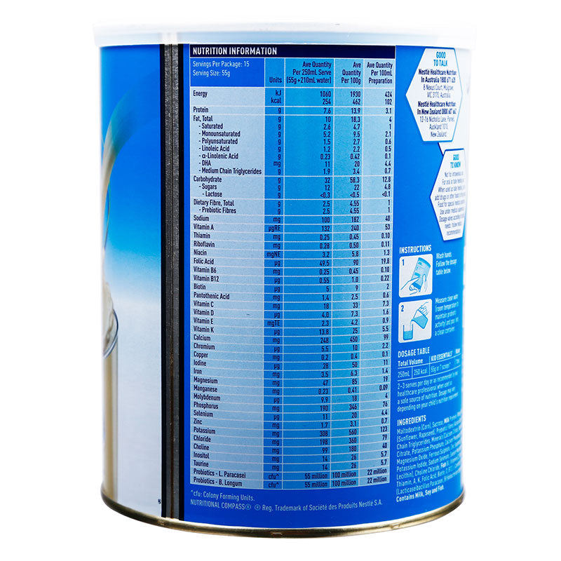 Sữa Kid Essentials Úc 850g (1-10 tuổi)