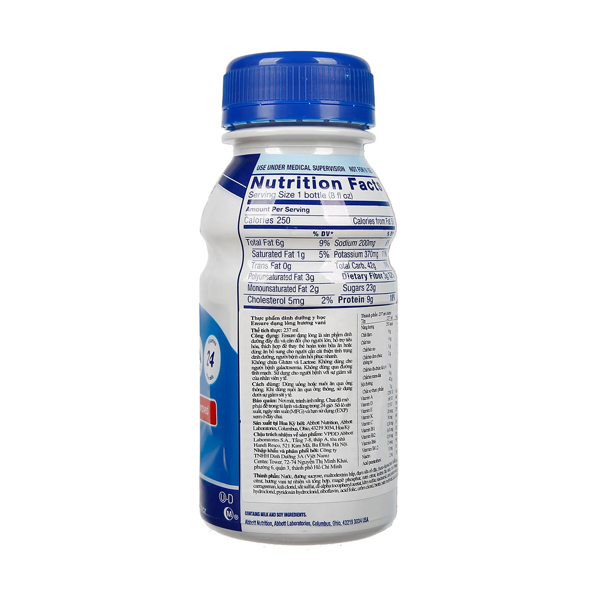 Sữa Ensure nước hương vị Vani 237ml