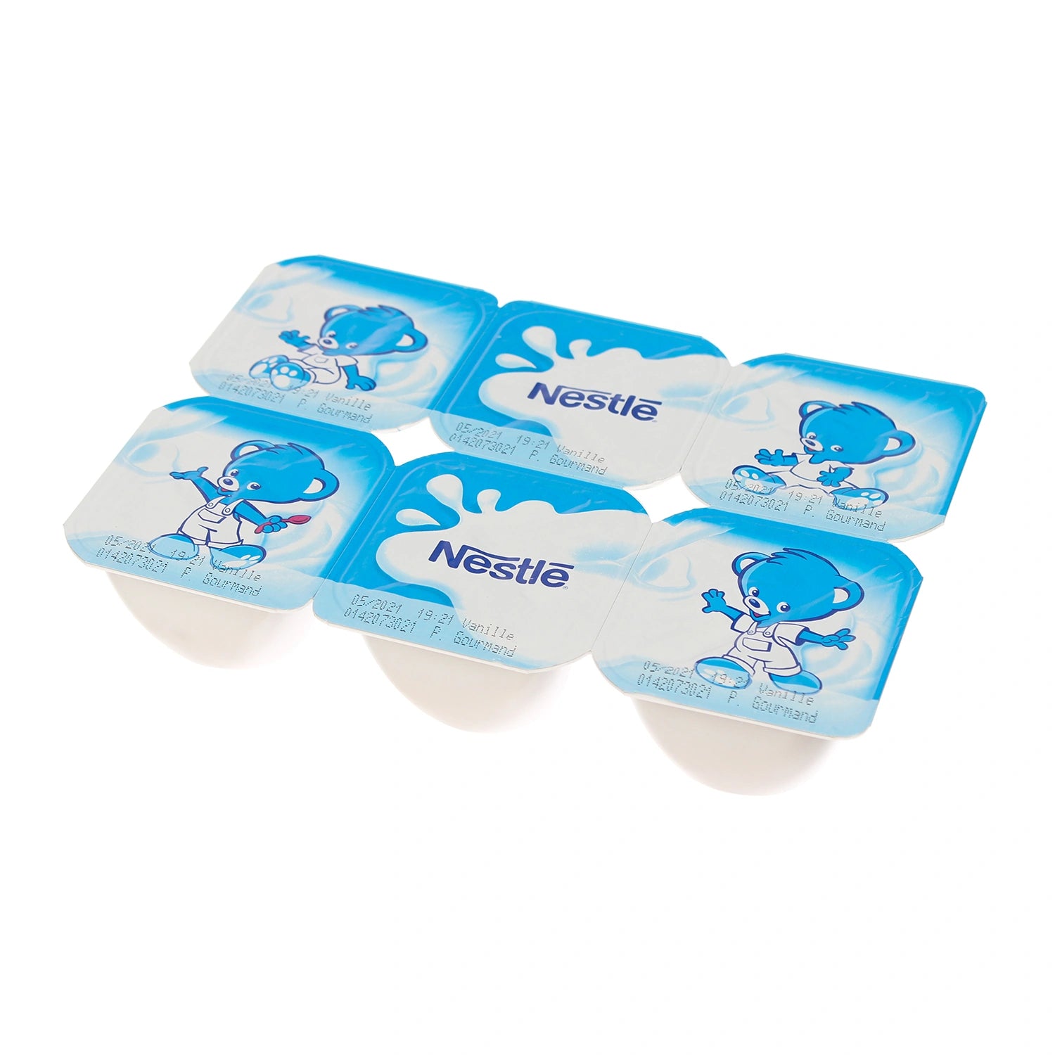 Váng Sữa Nestle Pháp vị vani 60g x 6 hộp (6m+)