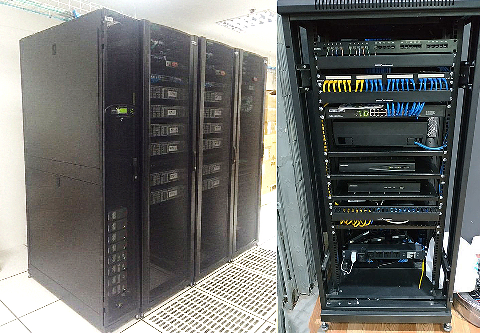 Tủ rack, đầu ghi, tủ mạng, tủ âm thanh