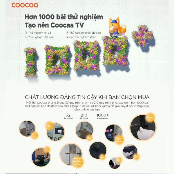 Google smart TiVi Coocaa 55 Inch 4K 55Y68