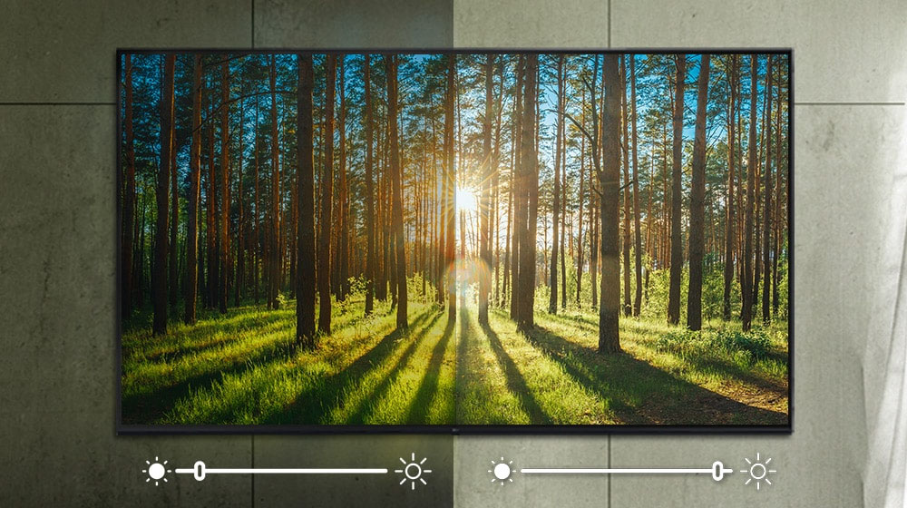 Thiết kế tivi LG 75UR7550PS