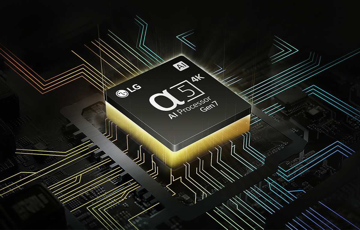 Tivi LG 4K 55 inch 55QNED80TSA có thiết kế màn hình mỏng đẹp mắt