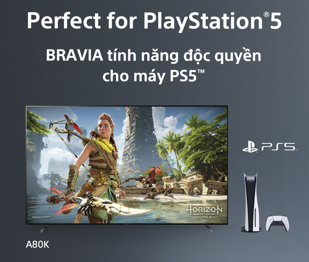 OLED Tivi 4K Sony 77 inch 77A80L Google TV MỚI 2023
