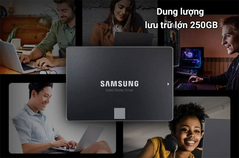 Ổ cứng Samsung SSD 250GB 2.5inch SATA 870 EVO | MZ-77E250BW