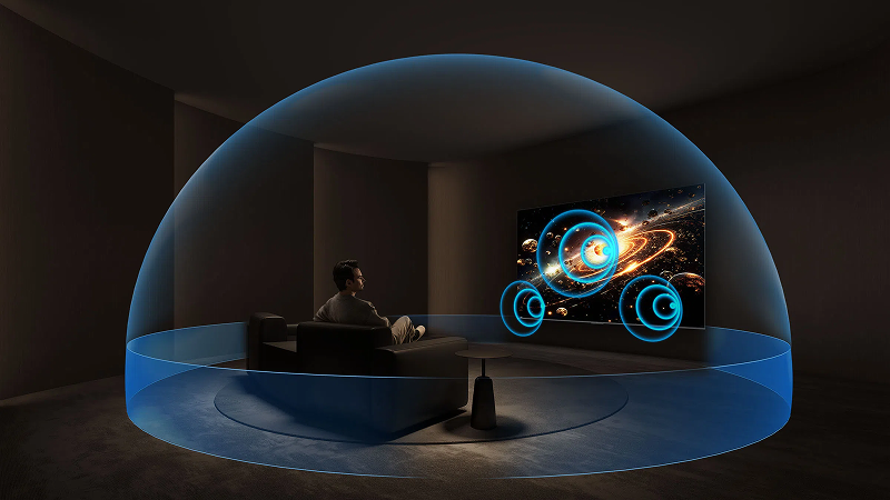 Tivi QD-Mini LED TCL 4K 55 inch 55C6K Mới 2025