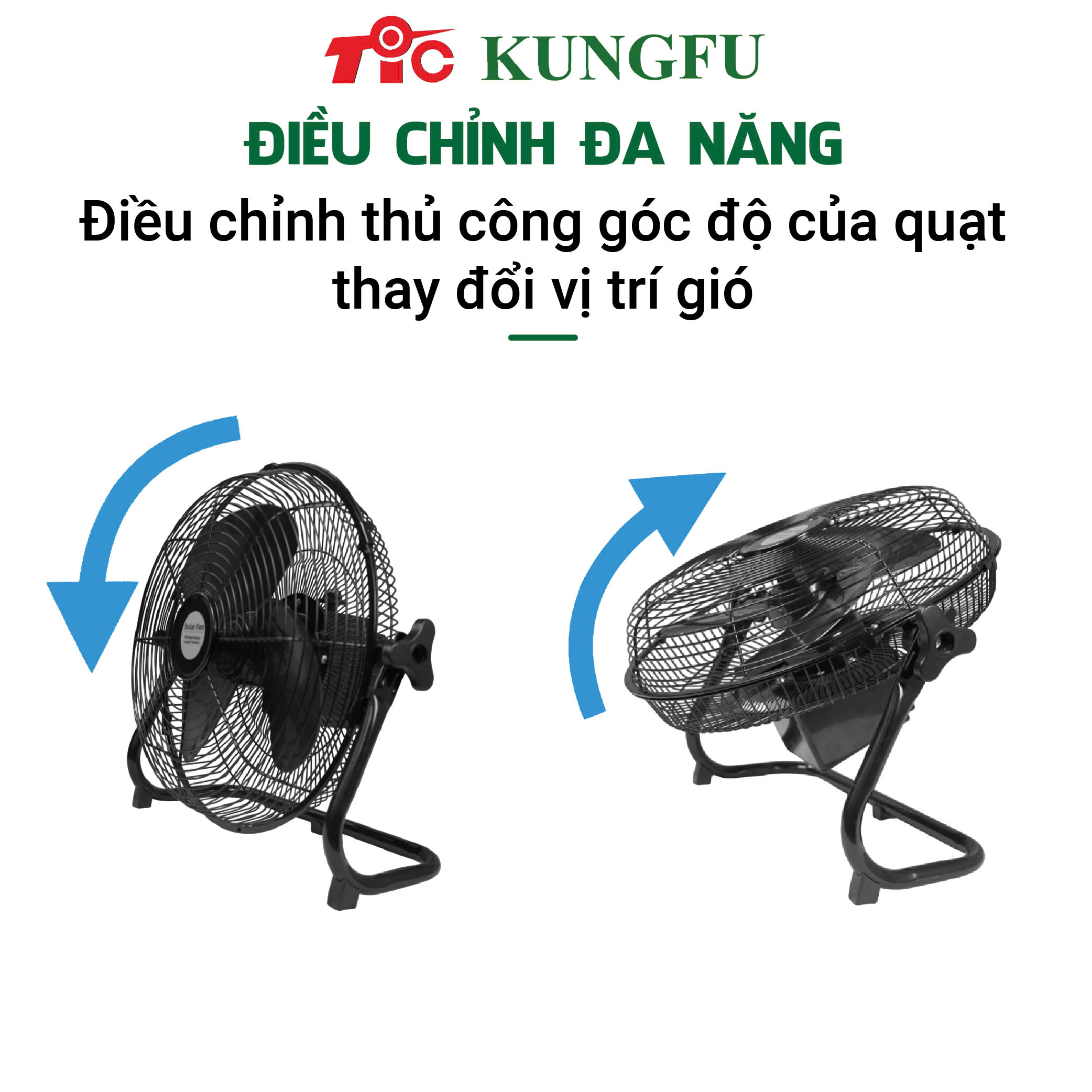 quạt tích điện mặt trời 1