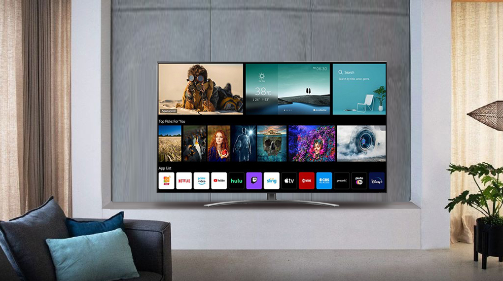 WebOS 6.0 - Smart Tivi QNED LG 4K 55 inch 55QNED86SQA