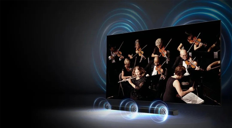 Smart Tivi Samsung 4K 55 inch 55AU7700 UHD Mới 2025