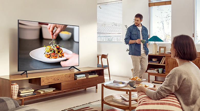 Smart Tivi Samsung 4K 75 inch 75AU7700 UHD Mới 2025