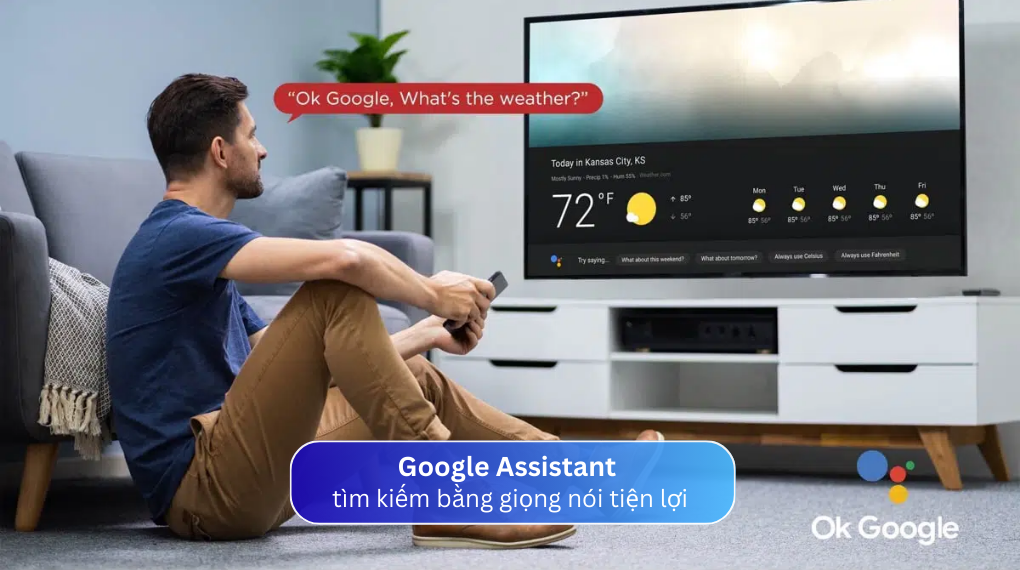 Google Tivi TCL 65P745 4K 65 inch [2025]