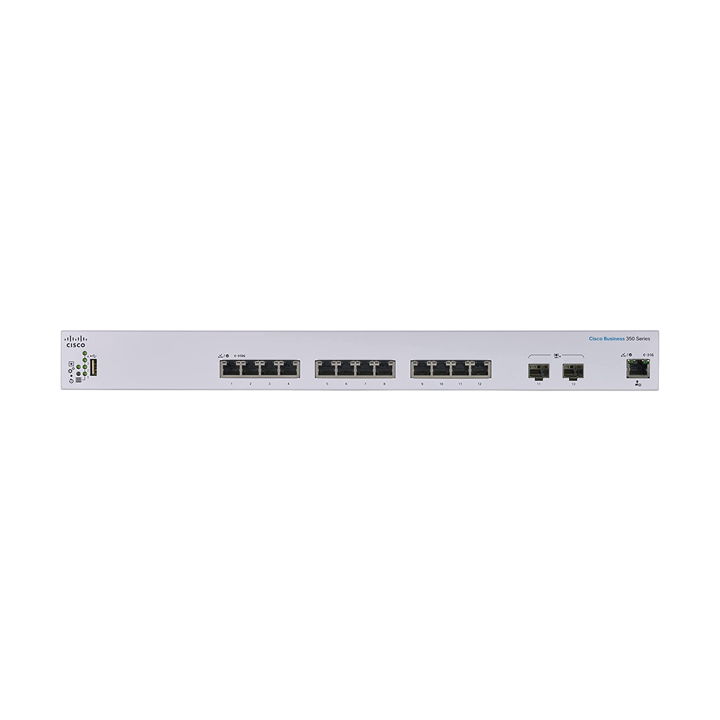 Thiết bị chuyển mạch Switch Cisco chính hãng  CBS350-12XT-EU