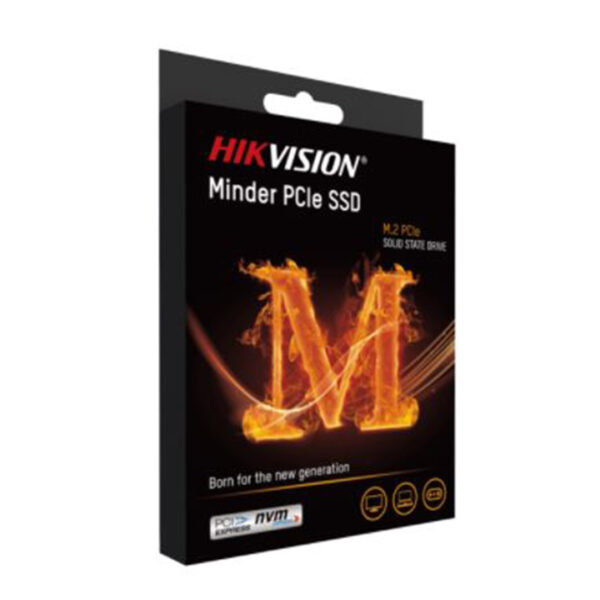 Ổ cứng Hikvision SSD Minder (P) PCIe Gen 3x4 NVMe, dung lượng 256G, 3D TLC