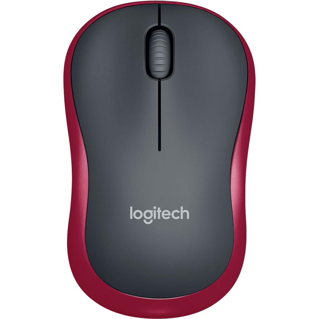 Chuột không dây Logitech M185 - Đỏ (910-002503)