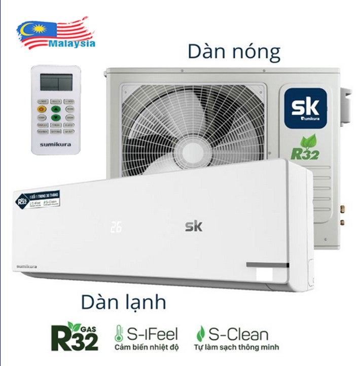 Điều hòa Sumikura 2 chiều 12.000BTU APS/APO-H120SK+