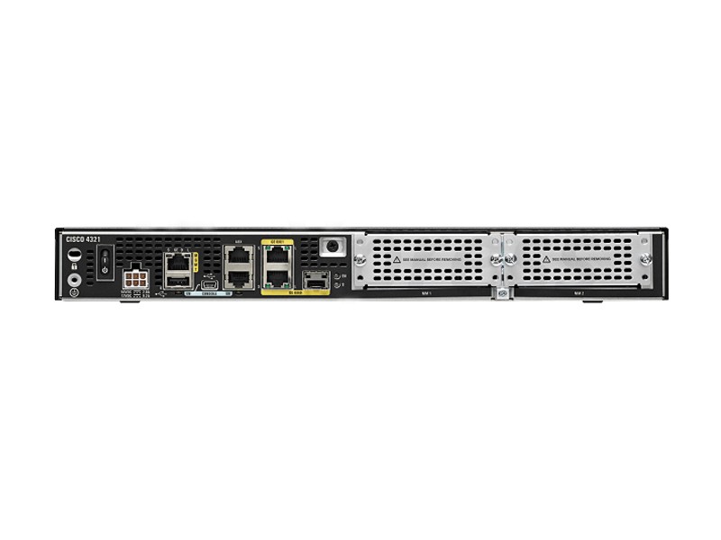 ISR4321/K9 Thiết bị định tuyến Cisco ISR 4321 (2GE,2NIM,4G FLASH,4G DRAM,IPB)