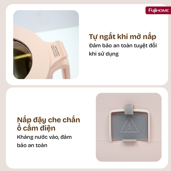 Máy làm sữa hạt đa năng Fujihome SM1626