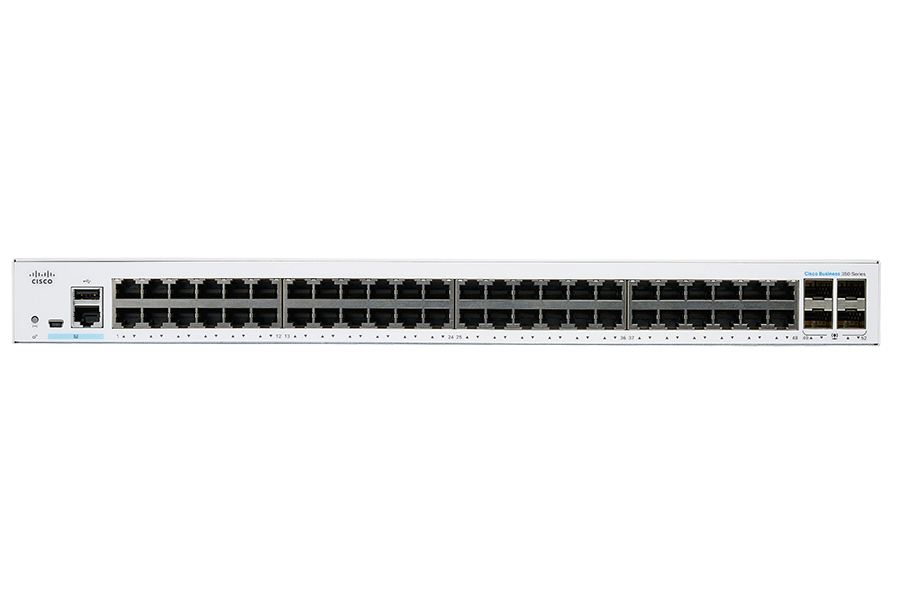 Thiết bị chuyển mạch Switch Cisco CBS350-48FP-4X-EU chính hãng