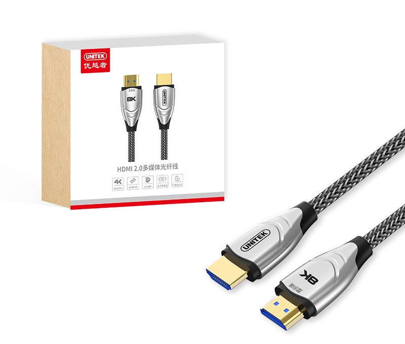 Cáp Quang HDMI 2.0 UNITEK C11081BK 4K 60hz