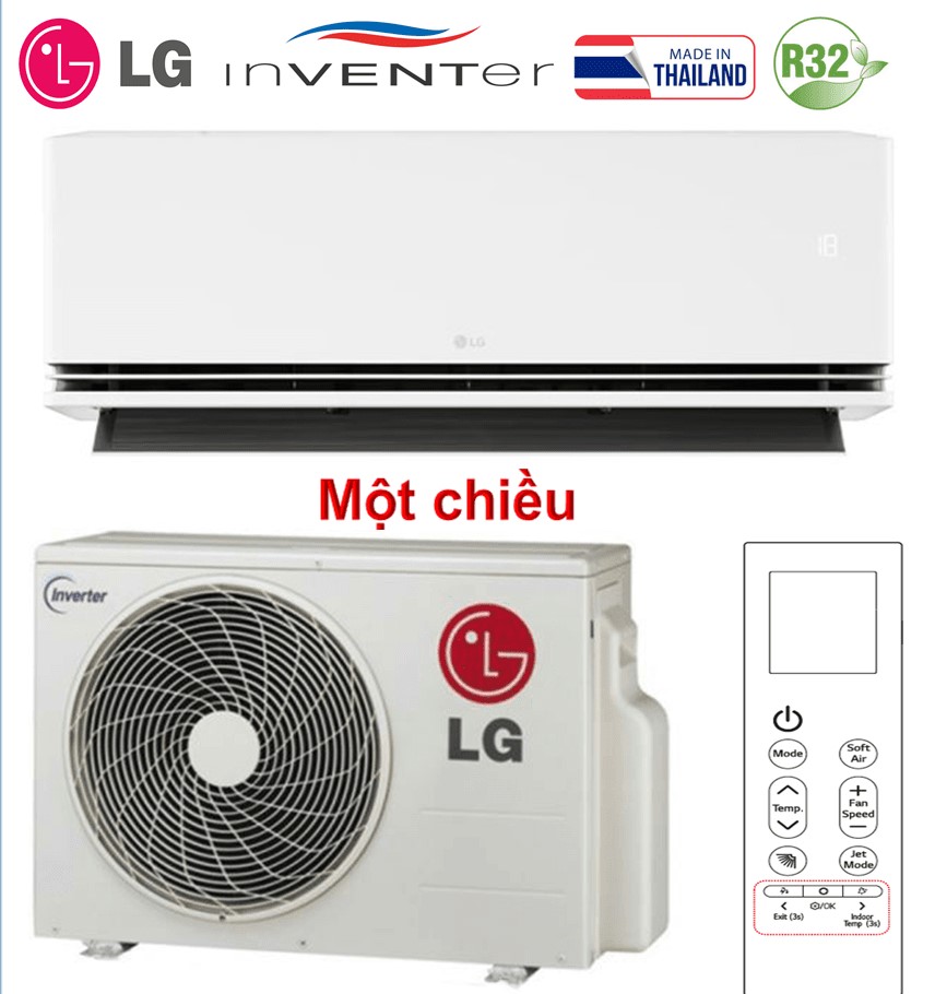Điều hòa LG 24000 BTU 1 chiều inverter IDC24M1 Mới 2025