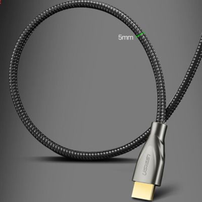 Cáp HDMI 2.0 hỗ trợ 4k Carbon dài 2m chính hãng Ugreen 50108