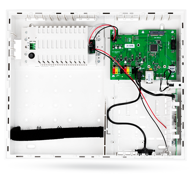 Bảng điều khiển GSM JA-107KR với mô-đun LAN và mô-đun radio