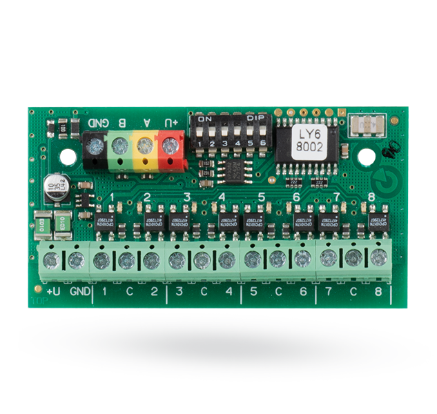 Mô-đun đầu ra tín hiệu PG bus JB-118N – 8 ngõ ra