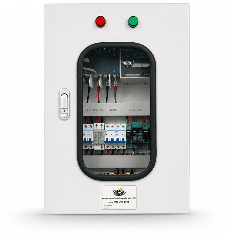 Tủ Điện Hybrid 8-10kW 1 pha