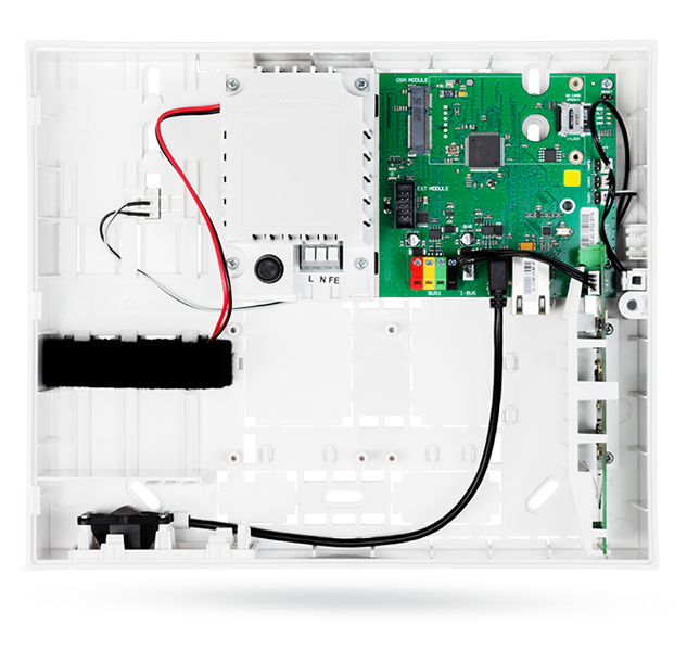 Bảng điều khiển GSM JA-103KR với mô-đun LAN và mô-đun radio
