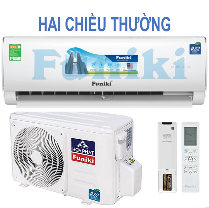 Điều hòa Funiki 2 chiều SH12MMC2, 12000 BTU gaS-R410 Mới 2021