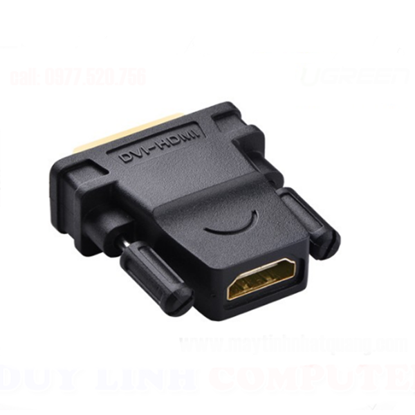Đầu chuyển DVI (24+1) to HDMI (cái) Ugreen 20124