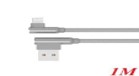 Cáp USB 2.0->Lightning 1m  UNITEK C14055GY cong