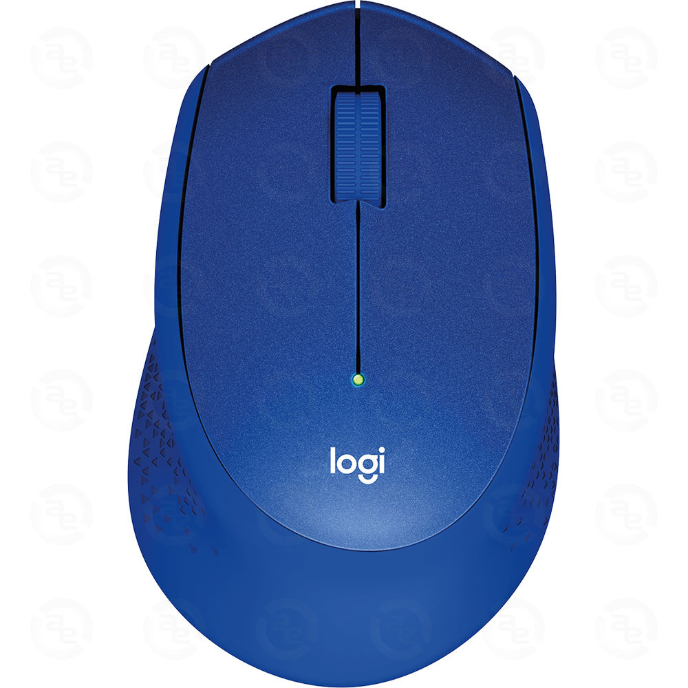 Chuột Logitech M331 Silent Plus Wireless Mouse (Blue) (910-004915)