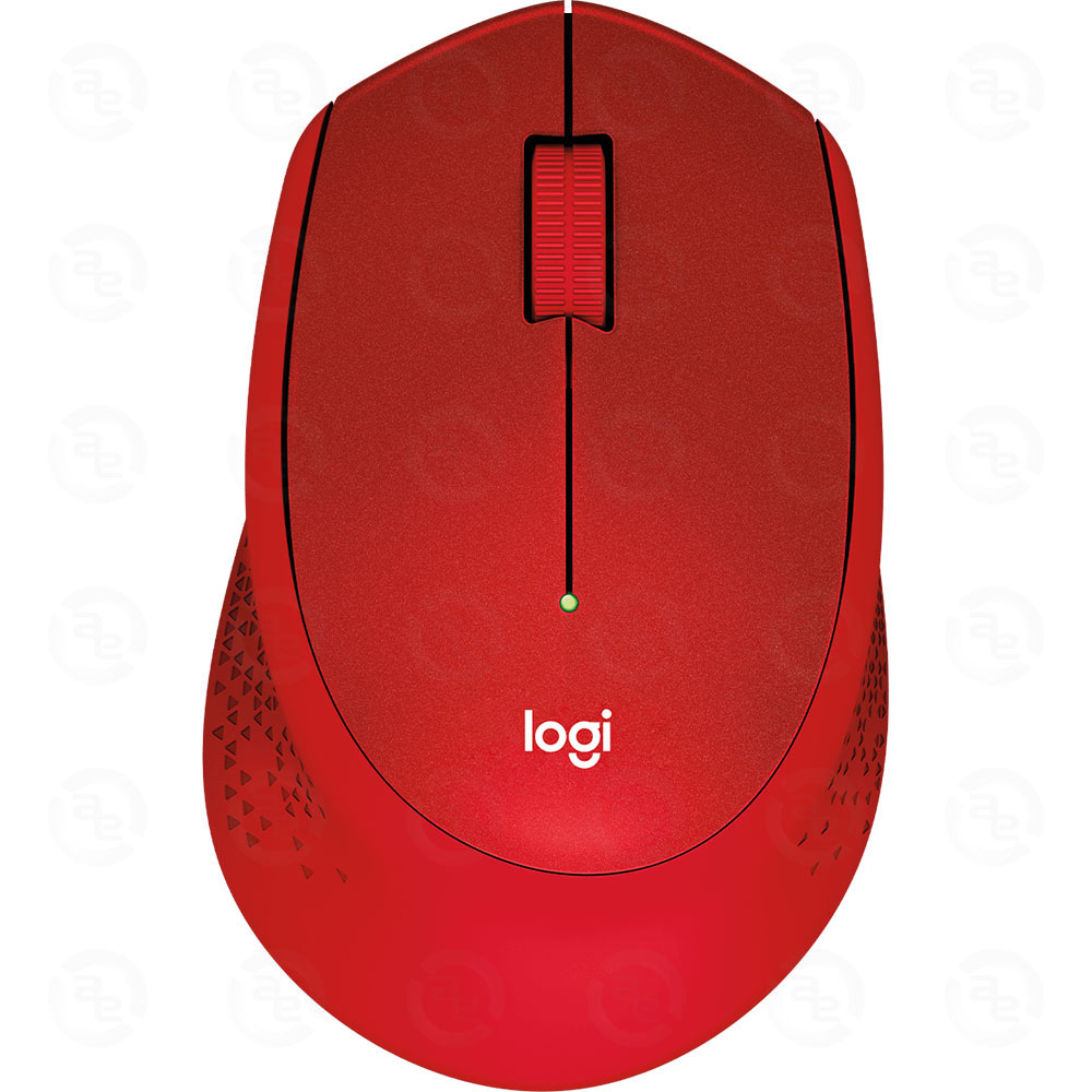 Chuột Logitech M331 Silent Plus Wireless Mouse (Red) (910-004916)