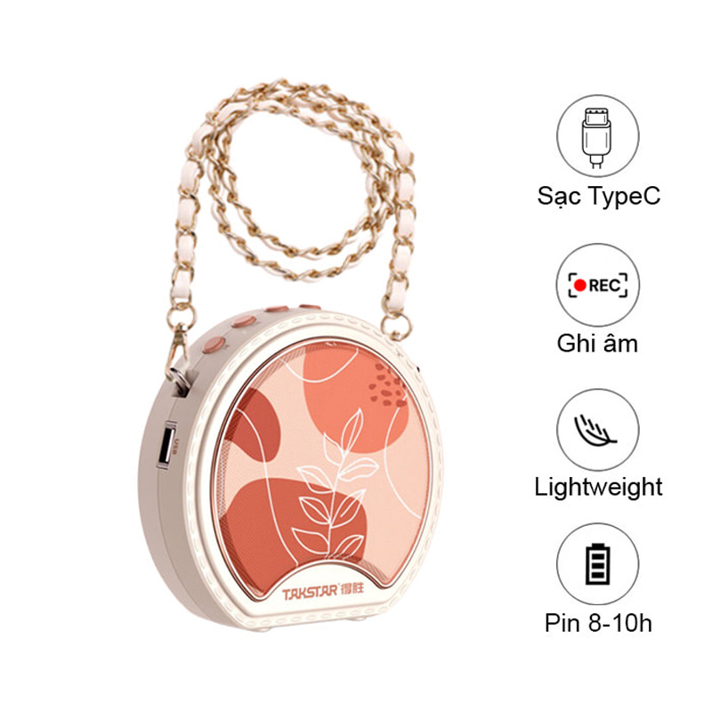 Loa trợ giảng sử dụng mic có dây cài đầu E20