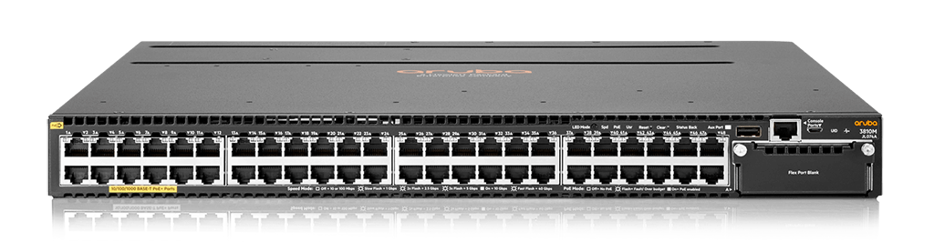 JL074A Switch Aruba 3810M 48G PoE+ 1-slot