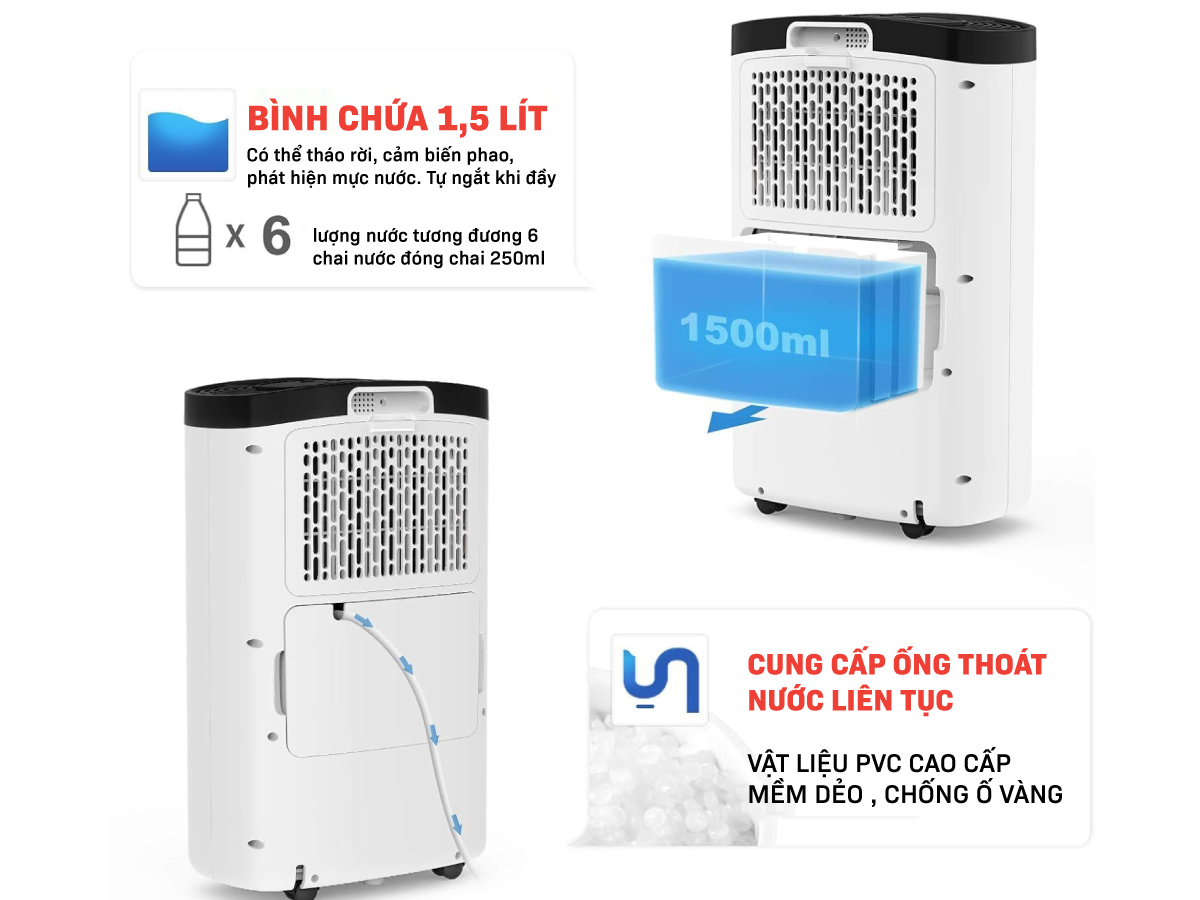 MÁY HÚT ẨM AIRPLUS AP10-1907EE