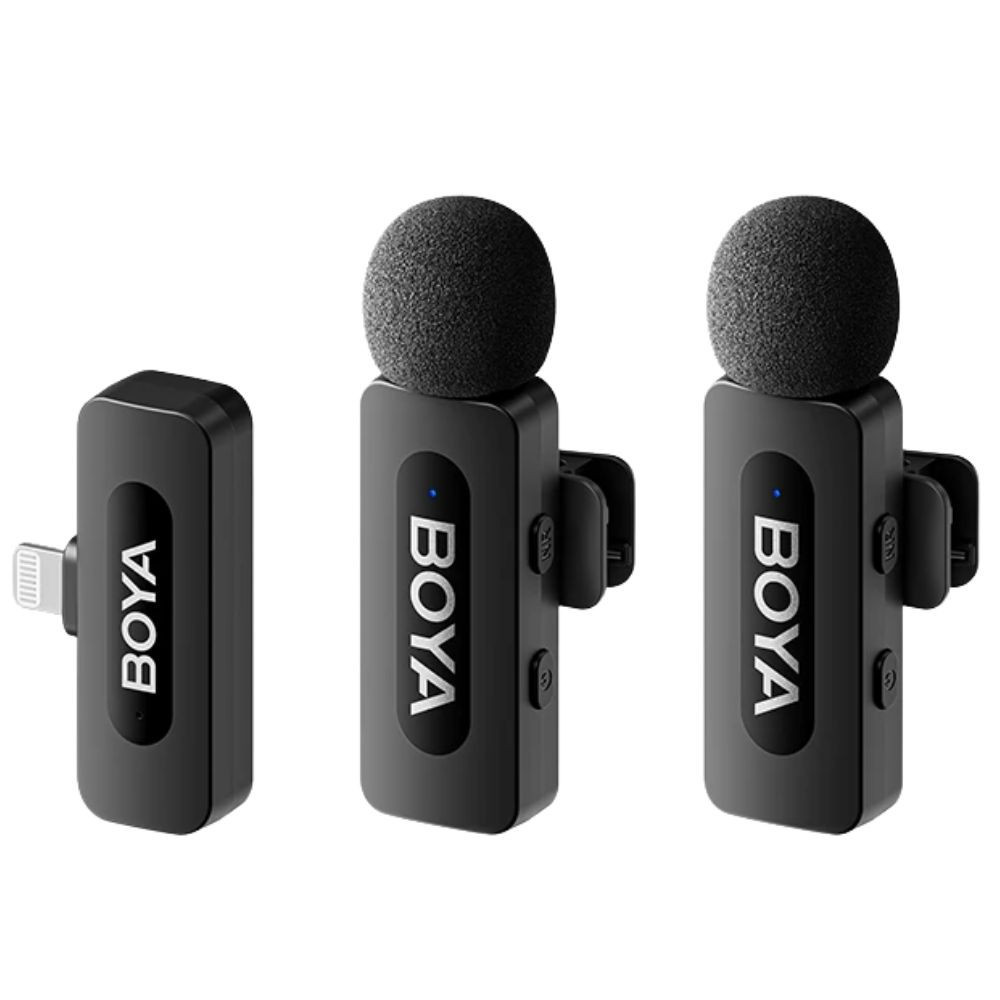 Micro cài áo không dây V2 (Dual Channel) Lightning