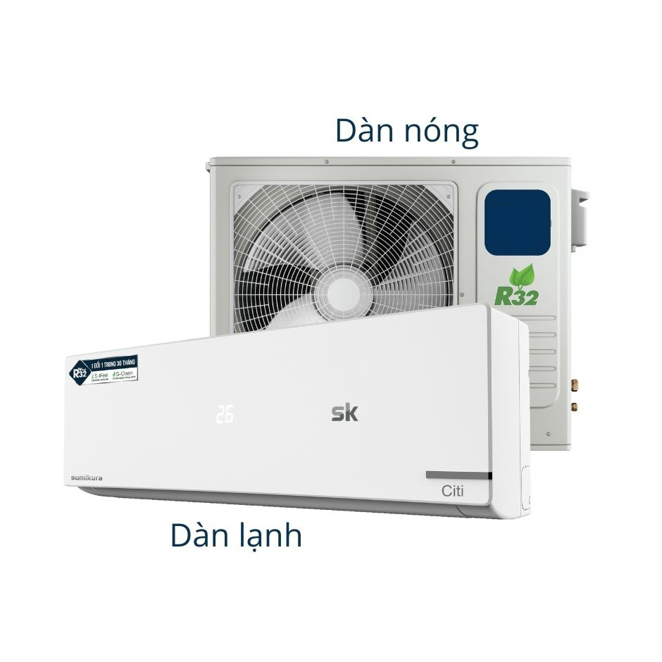 Điều hòa Sumikura 1 chiều 28000BTU APS/APO-280 Citi Gas R32 MỚI 2022