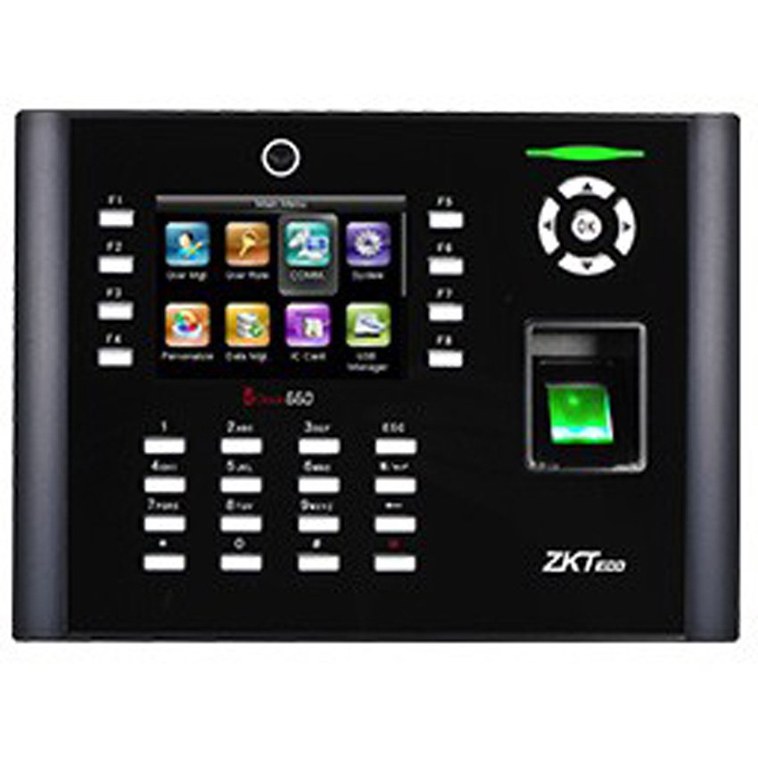 Máy chấm công vân tay ZKTeco IClock680