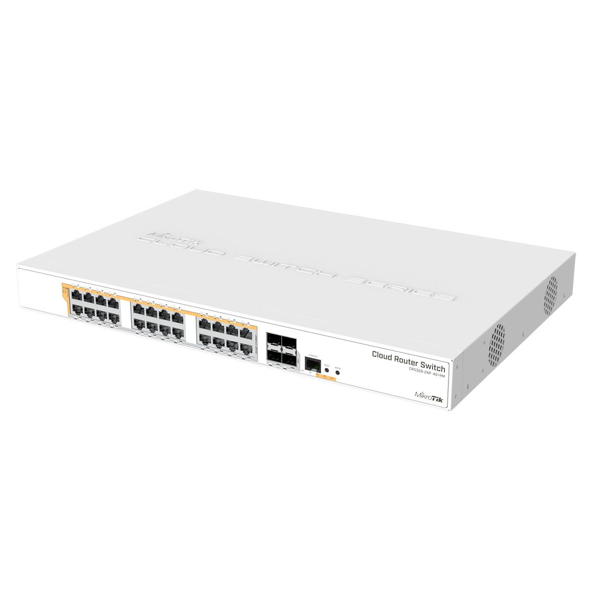Switch MikroTik CRS328-24P-4S+RM