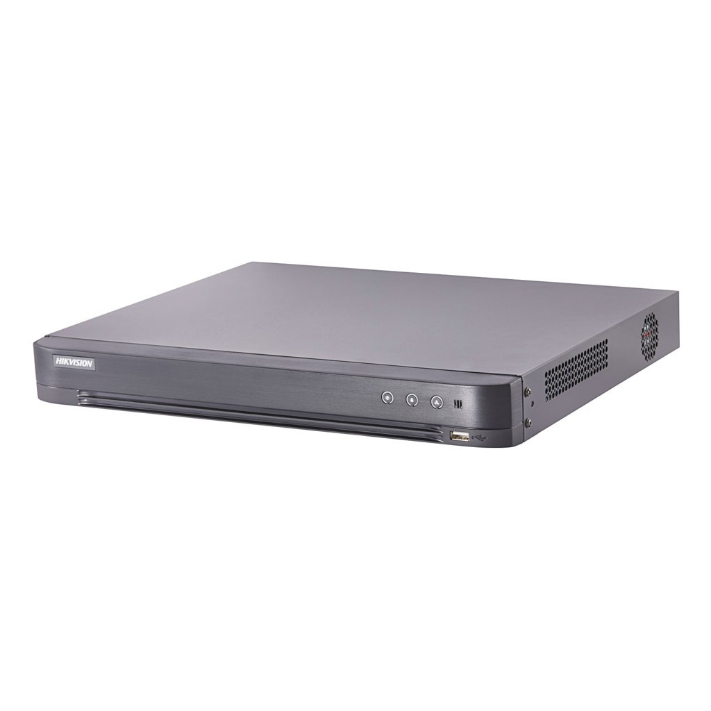 Đầu ghi hình Hikvision 4/8 kênh Turbo ACUSENSE ( vỏ sắt )- hỗ trợ camera HDTVI 8MP & 5 MP - 01/02 ổ cứng