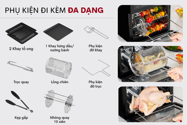 Nồi chiên không dầu Fujihome A12D 12Lít