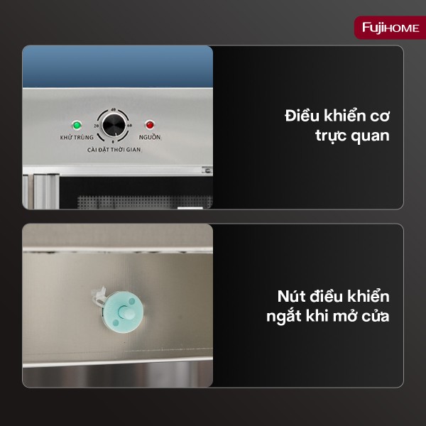 TỦ SẤY CHÉN BÁT TIỆT TRÙNG FUJIHOME DD500A