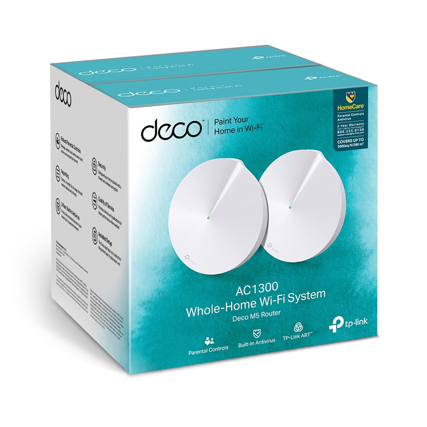Router TP-Link Deco M5 2-Pack (AC1300)