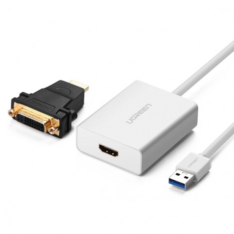 Cáp chuyển USB 3.0 to HDMI cao cấp chính hãng Ugreen 40229